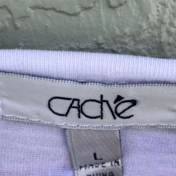 Caché Women's Floral Sequin Sleeveless Tank Top Multicolor Size L - Picture 4 of 8